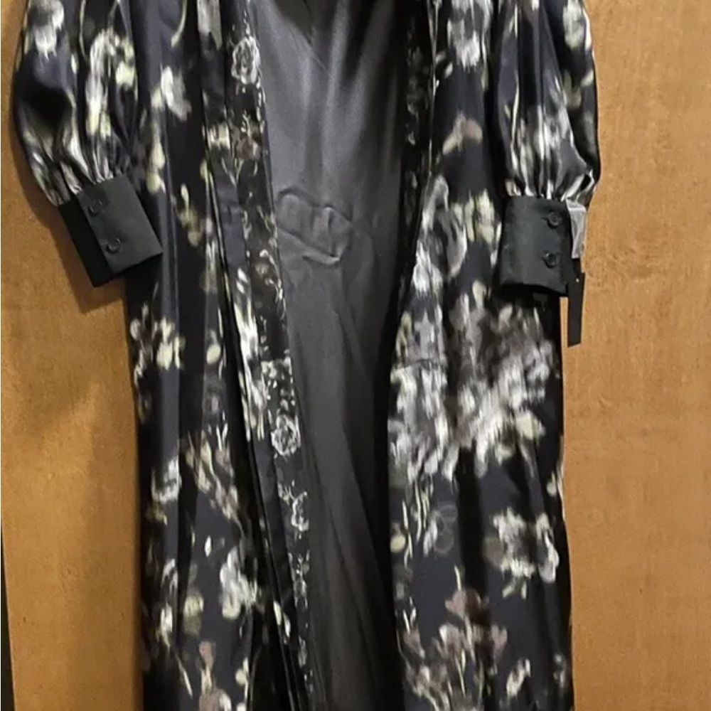 Vera Wang Couture Ensemble Dress and Coat Small